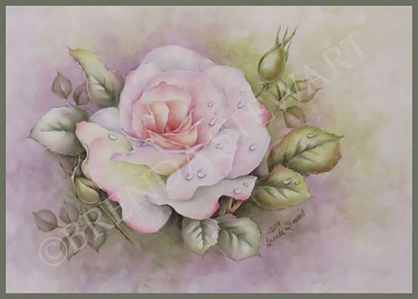 Hiroki's Rose Watercolor E-Tutorial